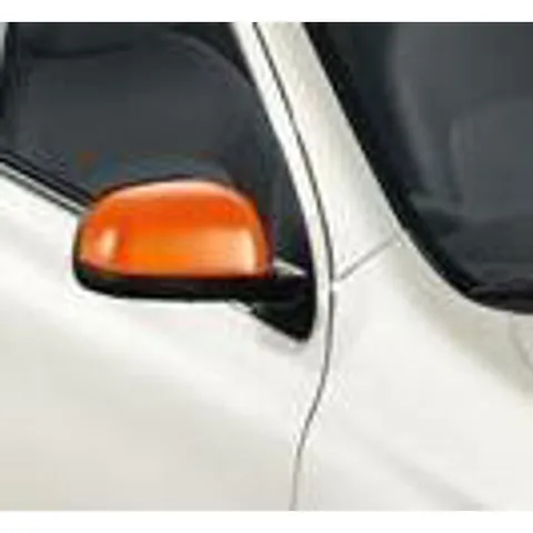 Coques de rétroviseurs Orange Racing (jeu de  2)