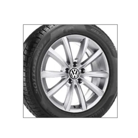 Roue hiver complète aluminium en 17" Merano – 215/65 R17 99H pour Tiguan
