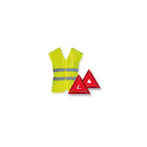 Pack sécurité (triangles + gilet)