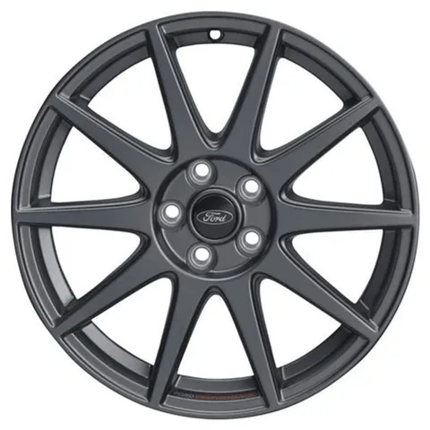 Focus Jante Performance 19 jante forgée légère avec logo Ford Performance 10 branches Magnetite mat 2014-2018