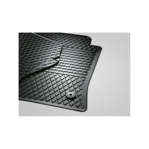 Tapis en caoutchouc avant noir Coccinelle
