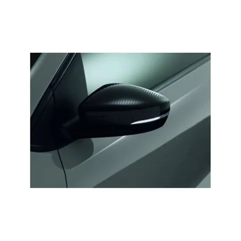 Coques de rétroviseurs look carbone Polo 6 (avant 2018)