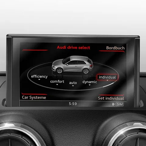 Post-équipement Audi drive select pour véhicules avec boîte de vitesses automatique