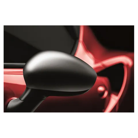 Coques de rétroviseurs extérieurs chrome satiné pour 4c