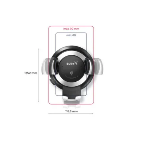 Bury* Système POWERMOUNT POWERCHARGE QI