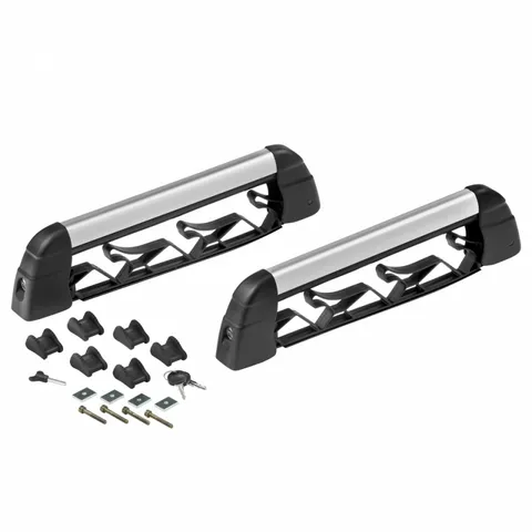 Porte-skis: 3 paires de skis ou 2 snowboards
