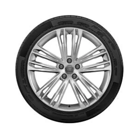 4 Roues complètes hiver style 5 branches doubles en V
