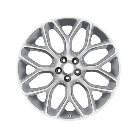 "Jante en alliage 19"" modèle 8 branches en Y, face avant usinée argent anthracite pour Mondeo"