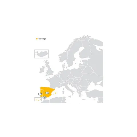 Carte de navigation pour CD500 véhicules AM 09/10 Espagne et Portugal 2014/2015