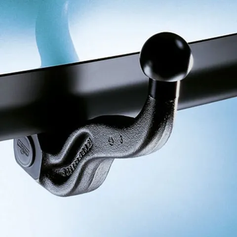 Dispositif d'attelage amovible, sans kit électrique, pour véhicules à suspension acier