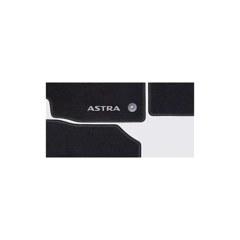 Tapis de sol, Velours - Noirs-ASTRA GTC