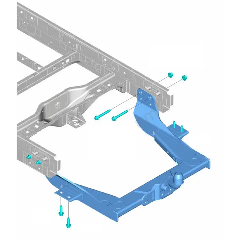 Jeu - Dispositif Attelage Remorque - Pour Ford Transit 2014
