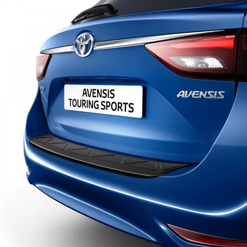 Plaque de Protection coffre en plastique noir - Avensis Touring Sports 2015