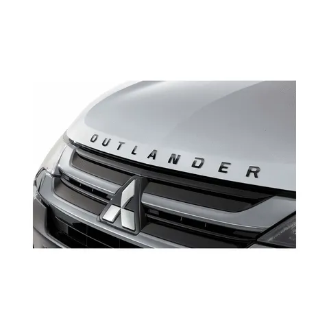 Emblème de capot  (couleur noire) pour Mitsubishi Outlander 2019