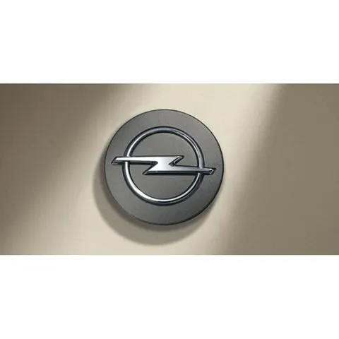 Cache-moyeu Rond Aluminium brossé