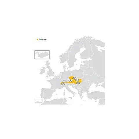 Carte de navigation pour CD60/CD80 Navi Alpes 2011/2012