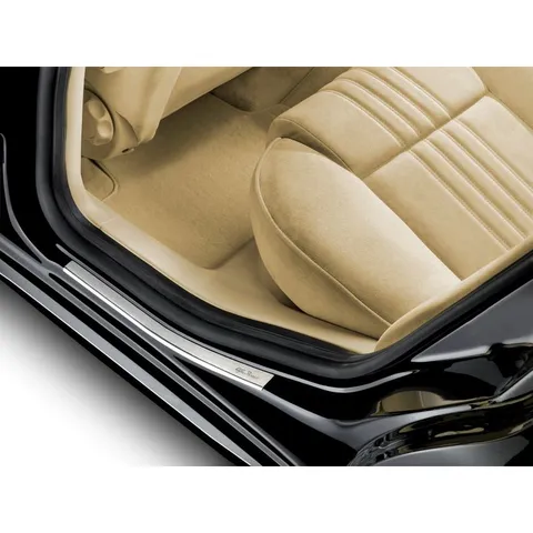 Barre de seuil en acier avec logo imprimé pour Alfa Romeo 159