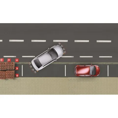 Radars avant de couleur - Avensis 2015