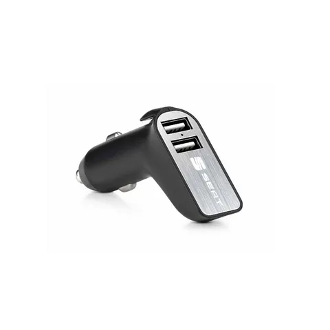 Chargeur double USB + brise-vitre + coupe-ceinture