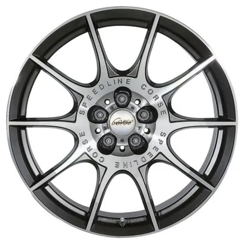 Ronal/Speedline Corse  SL2 Marmora Performance Wheel 20 - Jante avant fluotournée légère à 10 branches polie usinée