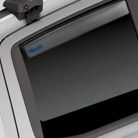 ClimAir Déflecteurs d’air pour vitres de porte arrière noir