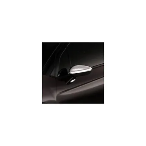 JEU DE 2 COQUILLES DE PROTECTION POUR RETROVISEURS EXTERIEUR ASPECT CHROME-DS4