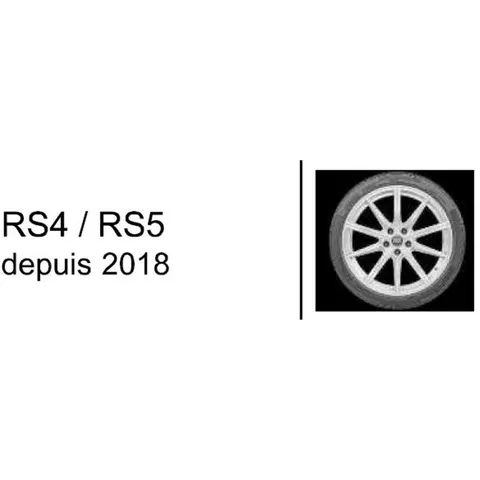 4 Roues complètes Hiver pour RS4 et  RS5 depuis 2018