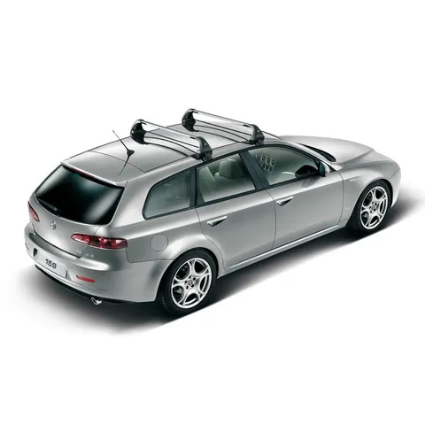 Barres de toit en aluminium pour Alfa Romeo 159