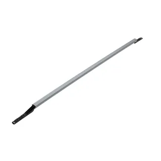 Barres de toit longitudinales Barre simple pour côté droit, argent