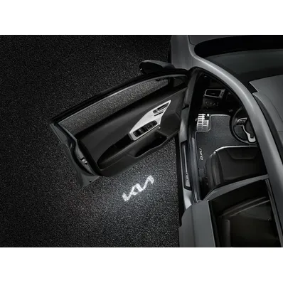 Projecteurs de porte à LED, logo Kia