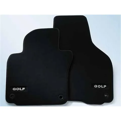 Tapis de sol tissus avant + arrière Golf 5 (2004 à 2007)