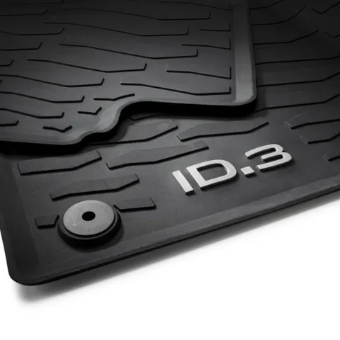 Jeu de 2 tapis caoutchouc Premium pour ID.3