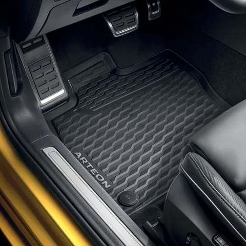 Jeu de 2 tapis caoutchouc Premium pour Arteon