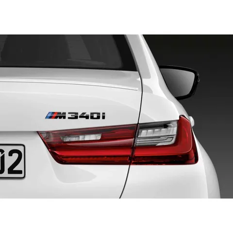 Monogramme noir peint (M340I)