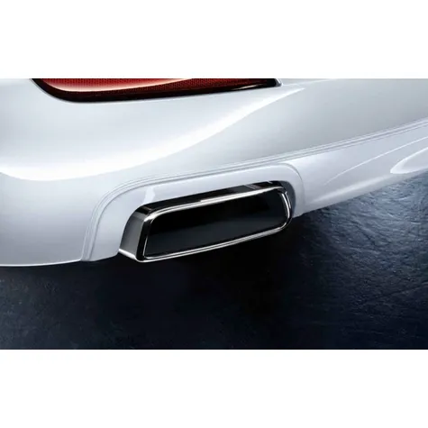 Embouts d'échappement 535i, chrome, design 8 cylindres