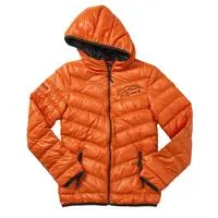Doudoune femme MICRA orange/grisL