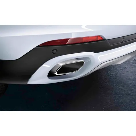 Embouts d'échappement 30d, chrome, design 8 cylindres