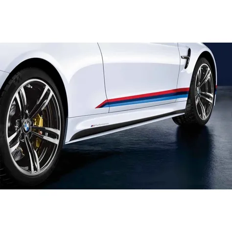 Lames pour bas de caisse M Performance, noir mat