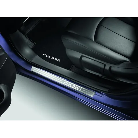 Seuils de portes, aspect Aluminium Brossé