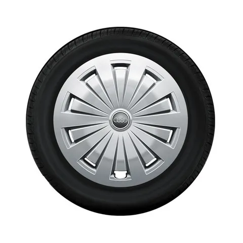 Roue avec enjoliveur de roue plein