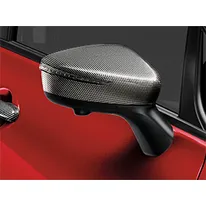 Coques de rétroviseurs Carbon Look sans clignotants intégrés (jeu de 2)
