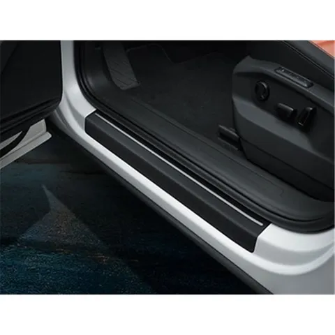 Protection seuil de porte avant et arrière (noir/argent) Tiguan MQB