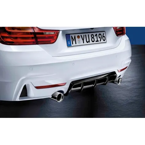 Diffuseur arrière M Performance, noir mat