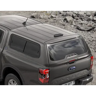 Hardtop avec vitres latérales, Carbonised Grey