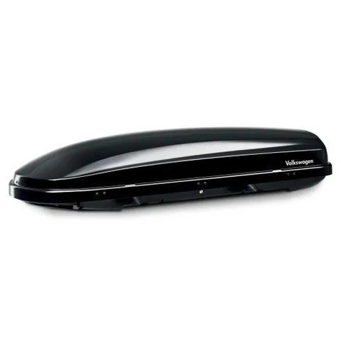 Coffre de toit noir brillant 340L
