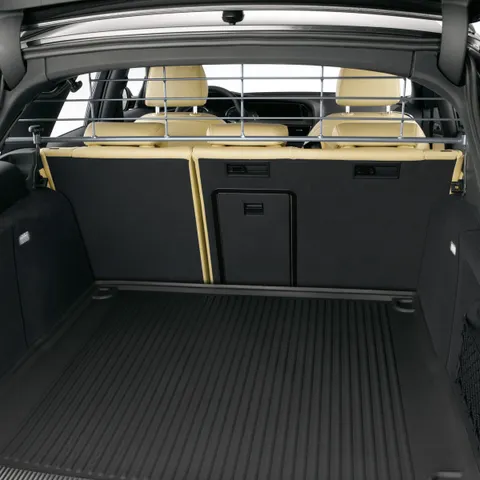 Grille de séparation du coffre à bagages transversal, mi-hauteur