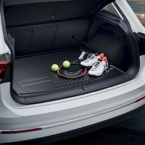 Tapis de coffre rigide pour Tiguan (plancher de base)