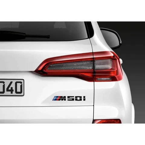 Monogramme noir peint (M50I)