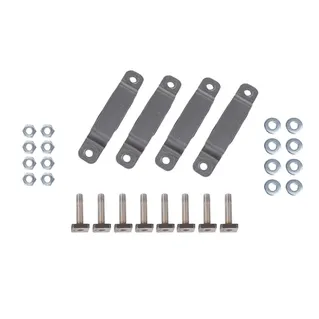 Kit de supports de fixation pour monter la tente de toit Flinders sur les barres de toit transversales ARB*