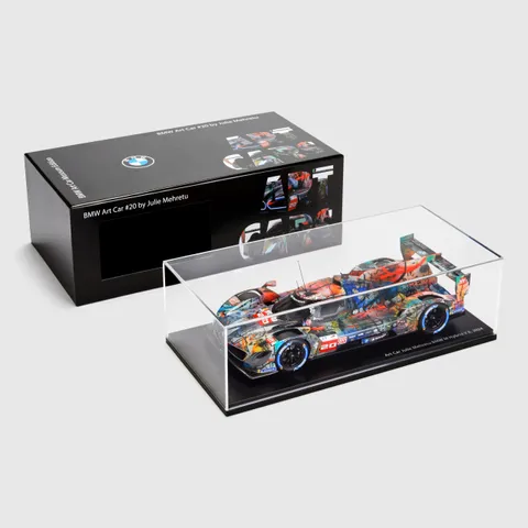 BMW MINIATURE ART CAR #20 JULIE MEHRETU, M HYBRID V8